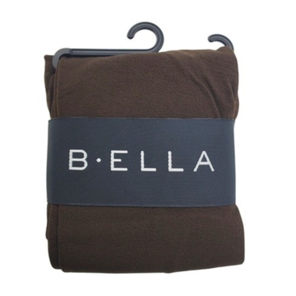 Brown Cotton Tights Small Espresso B.ella Erika New Opaque Fall Winter Footed S